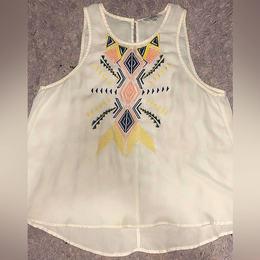 Beautifully designed tank top.